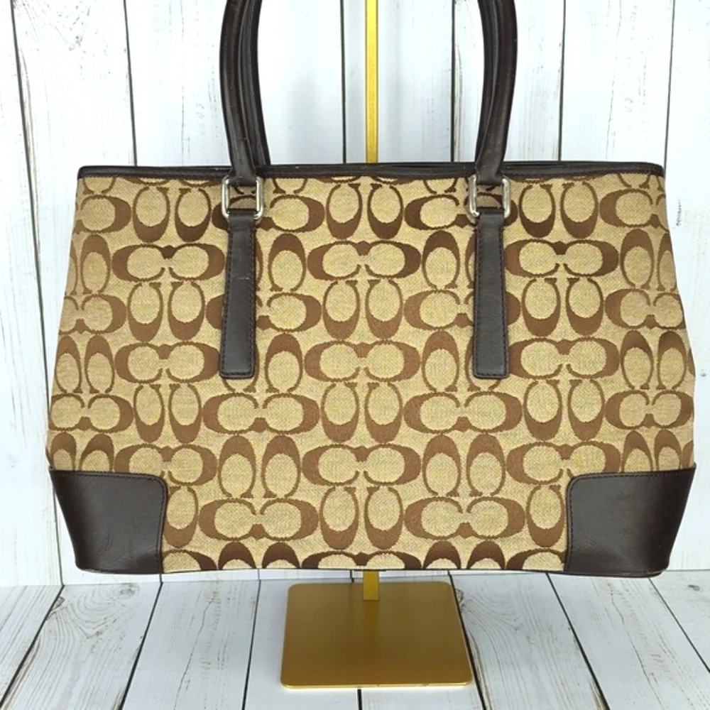 Coach Vintage Monogram Tote Bag